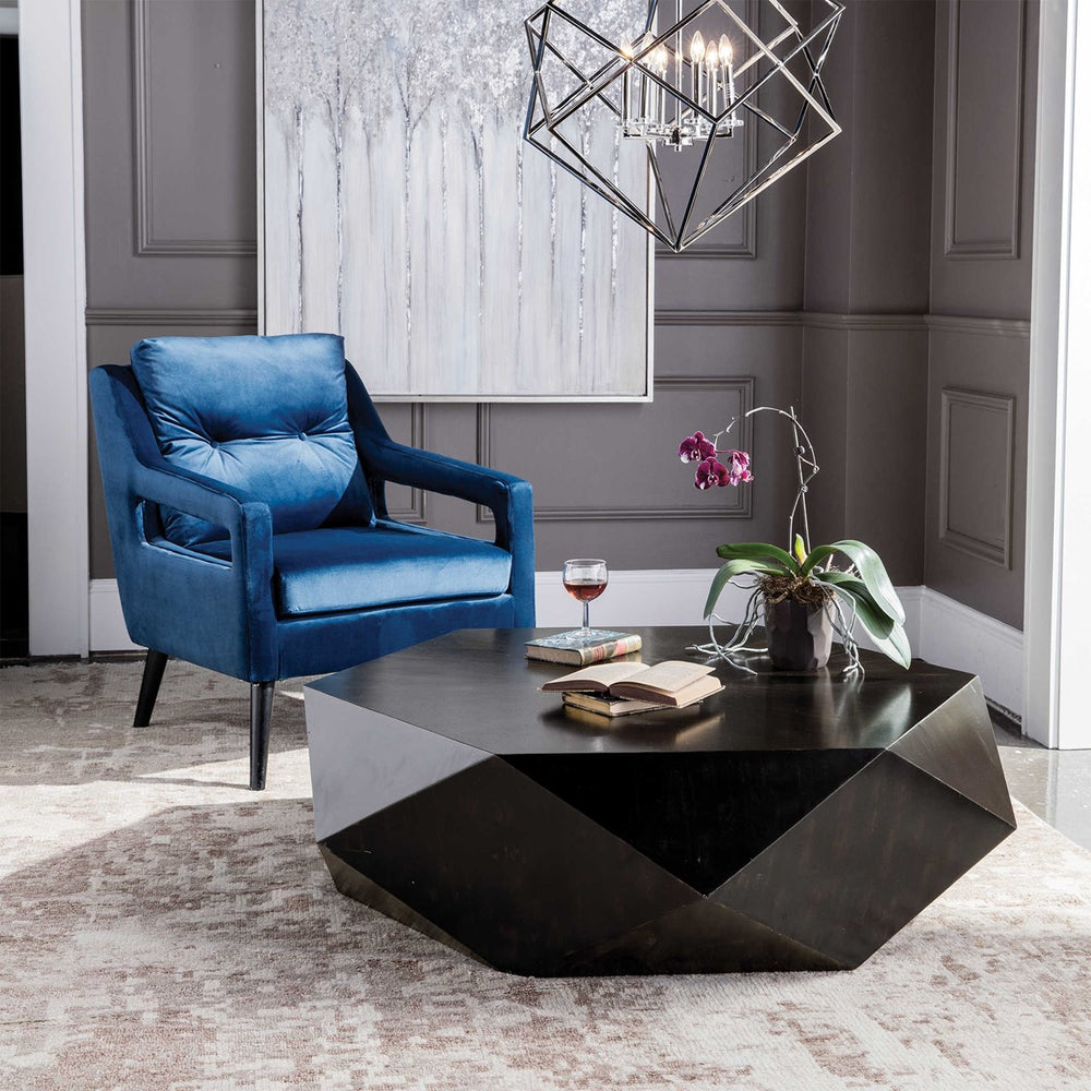 Volker Worn Black Coffee Table-Uttermost-UTTM-25832-Side Tables-2-France and Son