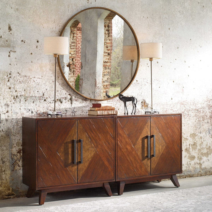 Liri Mid-Century Accent Cabinet-Uttermost-UTTM-25835-Bookcases & Cabinets-3-France and Son