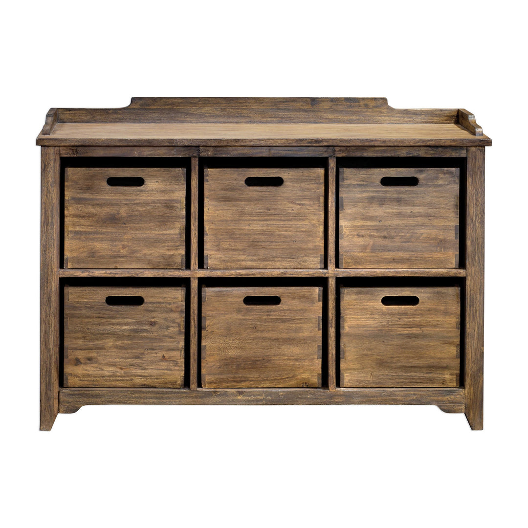 Uttermost Ardusin Driftwood Hobby Cupboard-Uttermost-UTTM-25877-Media Storage / TV Stands-1-France and Son