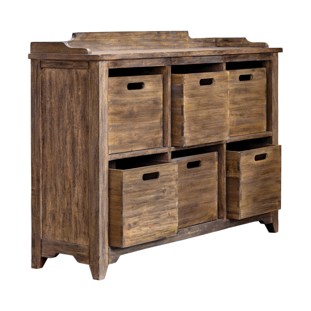 Uttermost Ardusin Driftwood Hobby Cupboard-Uttermost-UTTM-25877-Sideboards & Credenzas-2-France and Son