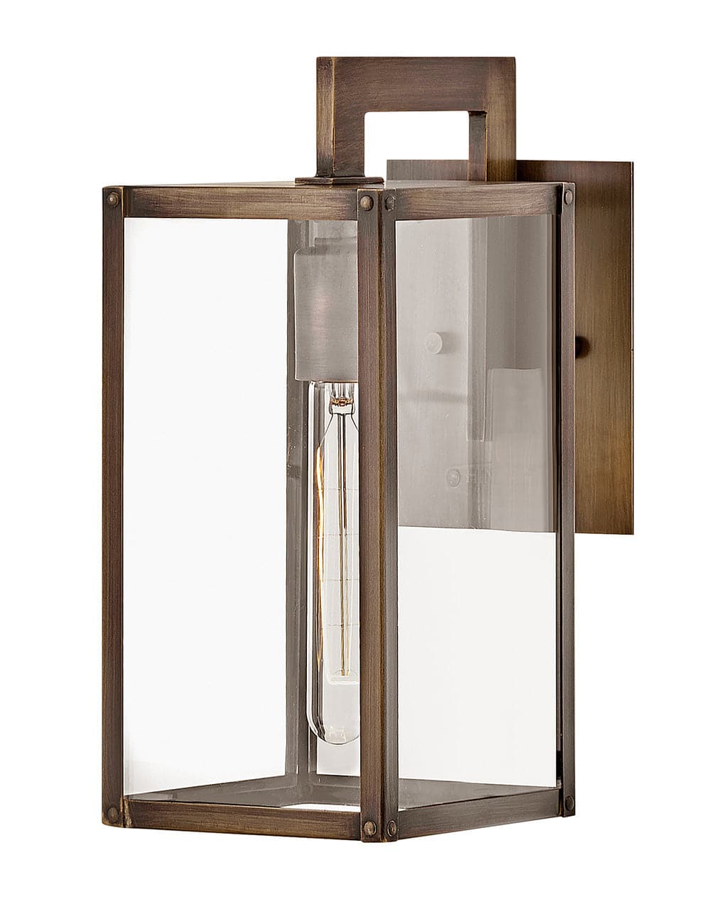 Outdoor Max - Small Wall Mount Lantern-Hinkley Lighting-HINKLEY-2590BU-LL-Outdoor LightingLED-Burnished Bronze-3-France and Son