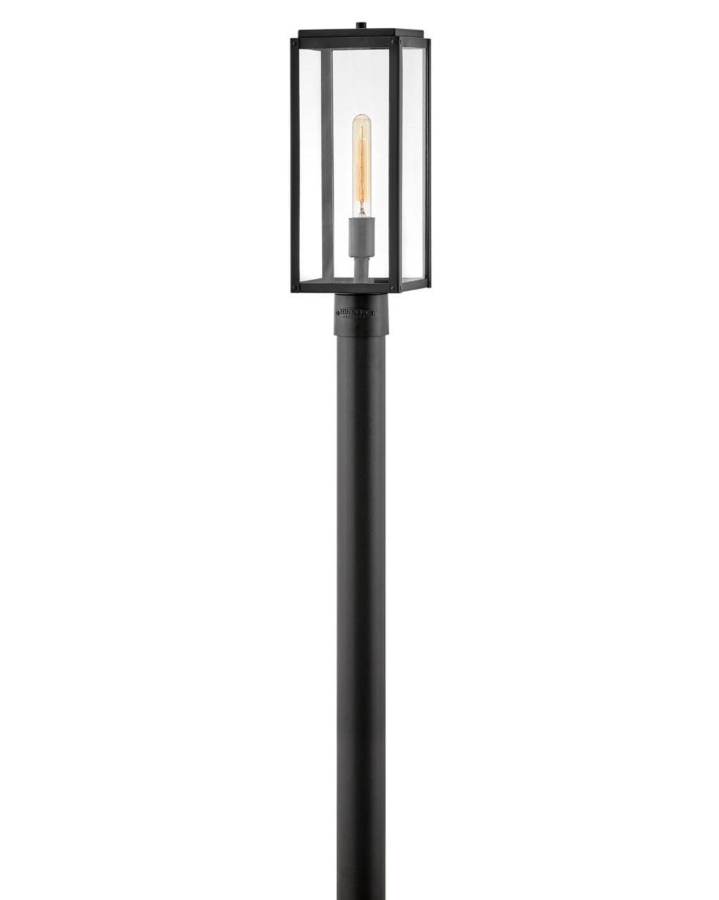 Outdoor Max Medium Post Top or Pier Mount Lantern - Non LED-Hinkley Lighting-HINKLEY-2591BK-Outdoor Post LanternsBlack-2-France and Son