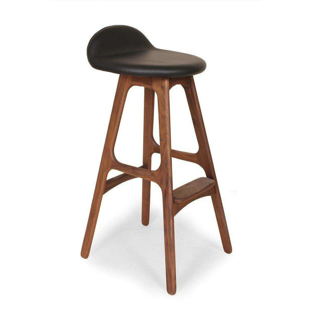 Mid-Century Modern Reproduction Buch Counter Stool - Walnut Inspired by Erik Buch