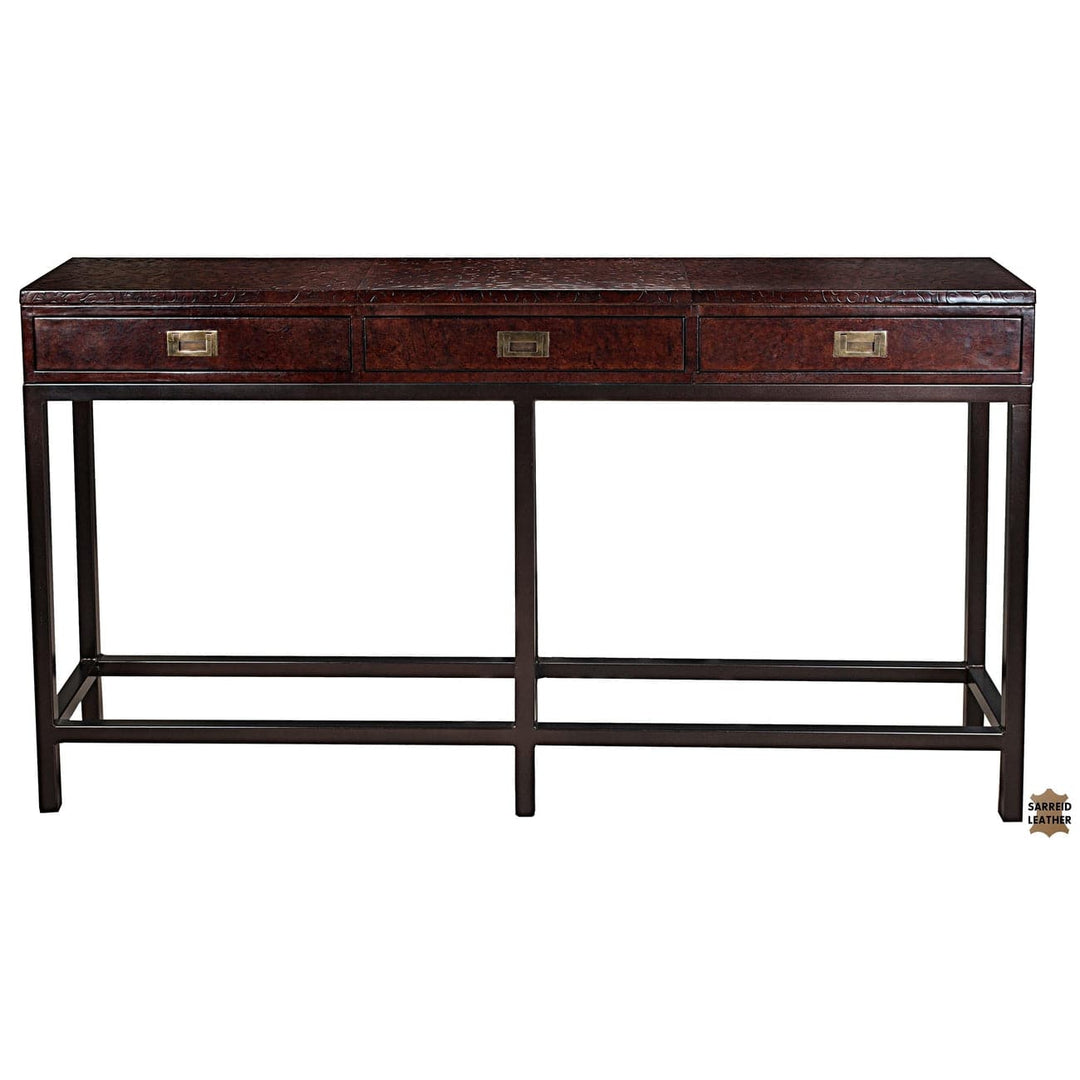 Campaign Embossed Console-SARREID-SARREID-29859-Console Tables-4-France and Son