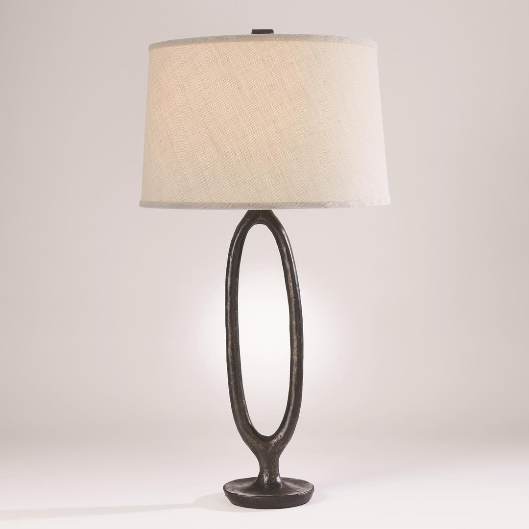 Ellipse Table Lamp - Bronze-Global Views-GVSA-7.80572-Table Lamps-1-France and Son