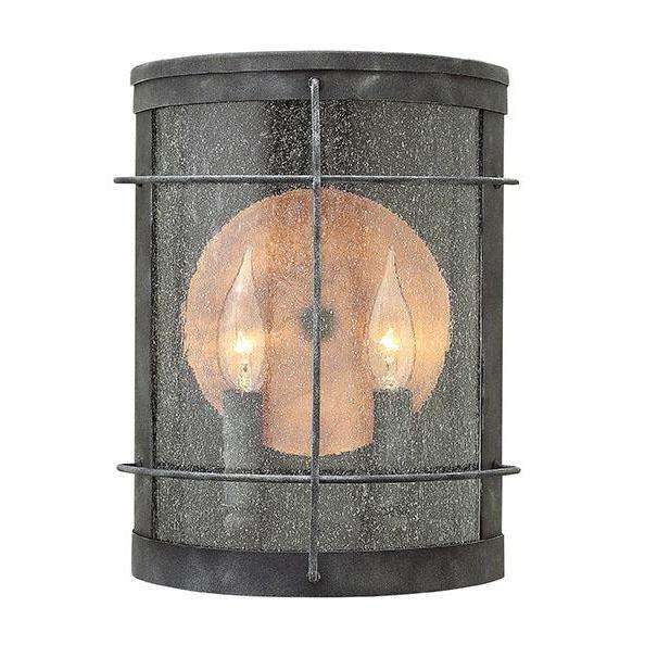 Outdoor Newport Wall Sconce-Hinkley Lighting-HINKLEY-2624DZ-Outdoor Lighting-1-France and Son