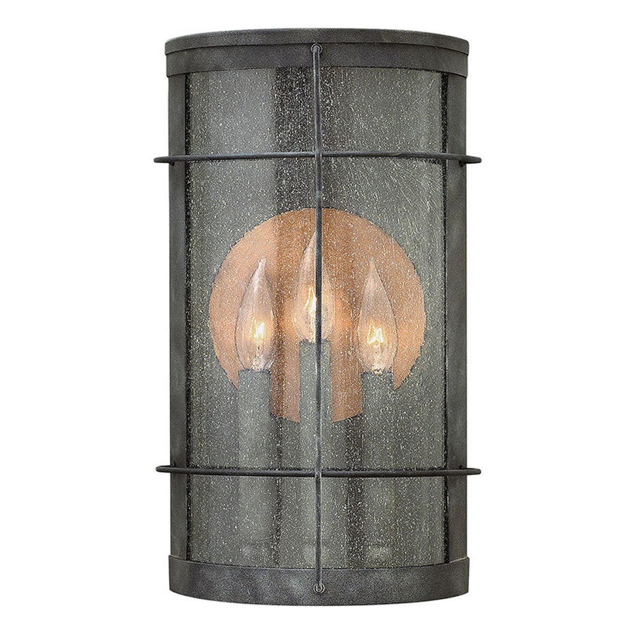 Outdoor Newport - Large Wall Mount Lantern-Hinkley Lighting-HINKLEY-2625DZ-Outdoor Post Lanterns-1-France and Son