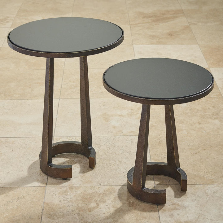 C Table - Bronze - Large-Global Views-GVSA-9.93074-Side Tables-2-France and Son