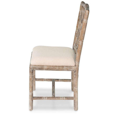 Brighton Bamboo Side Chair-SARREID-SARREID-26433-Dining ChairsGrey-5-France and Son
