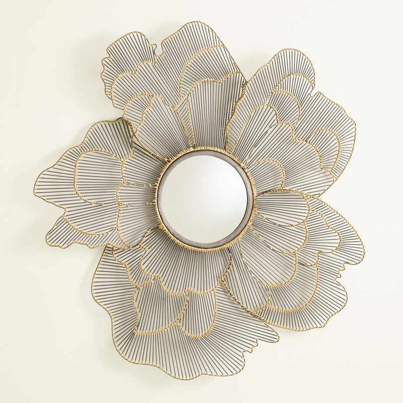 Wire Flower Mirror-Global Views-GVSA-7.91027-Mirrors-1-France and Son