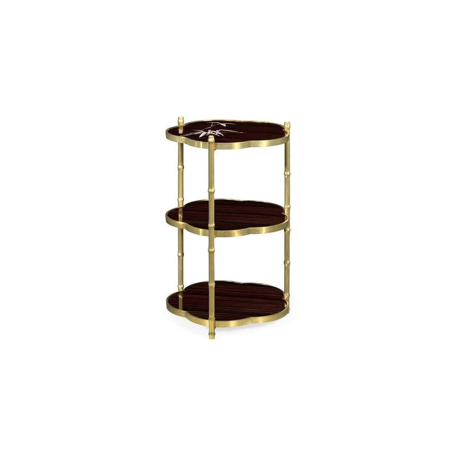Bamboo Three - Tier End Table-Jonathan Charles-JCHARLES-008070-AA-Side Tables-1-France and Son