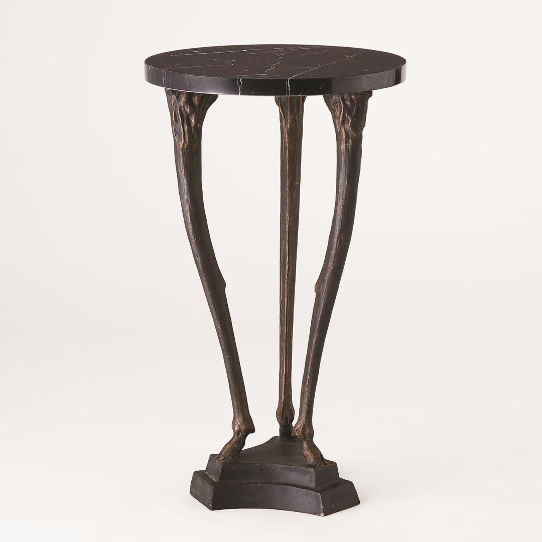 Fawn Leg Side Table - Bronze-Global Views-GVSA-8.82488-Side Tables-1-France and Son