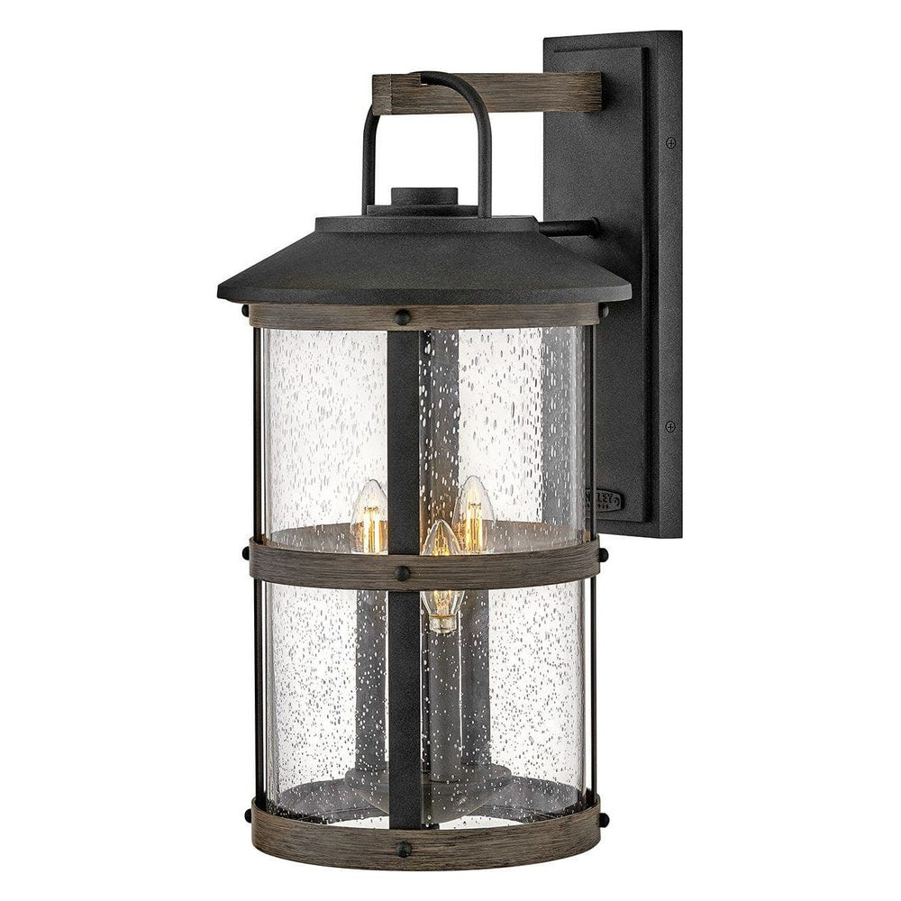 Lakehouse Extra Large Wall Mount Lantern-Hinkley Lighting-HINKLEY-2688DZ-Outdoor Post LanternsAged Zinc-2-France and Son