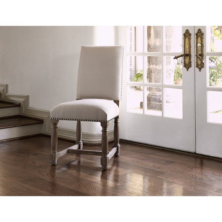 Voranado Side Chair - Swag Flax-Ambella-AMBELLA-27016-610-002-Dining ChairsSide Chair-3-France and Son