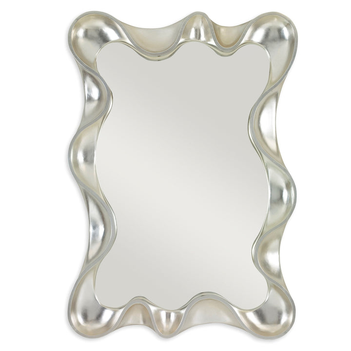 Scalloped Mirror - Silver-Ambella-AMBELLA-27113-980-040-Mirrors-1-France and Son