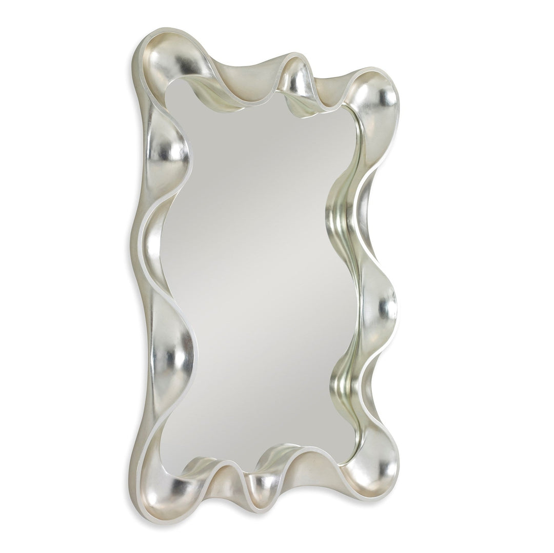 Scalloped Mirror - Silver-Ambella-AMBELLA-27113-980-040-Mirrors-2-France and Son