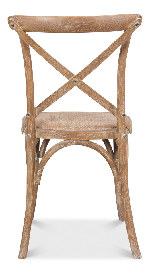 Tuileries Side Chair-SARREID-SARREID-27125-Dining ChairsTan French Country-2-France and Son