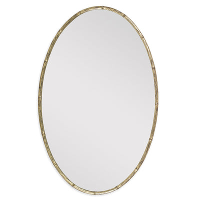 Bamboo Oval Mirror-Ambella-AMBELLA-27141-980-034-Mirrors-1-France and Son