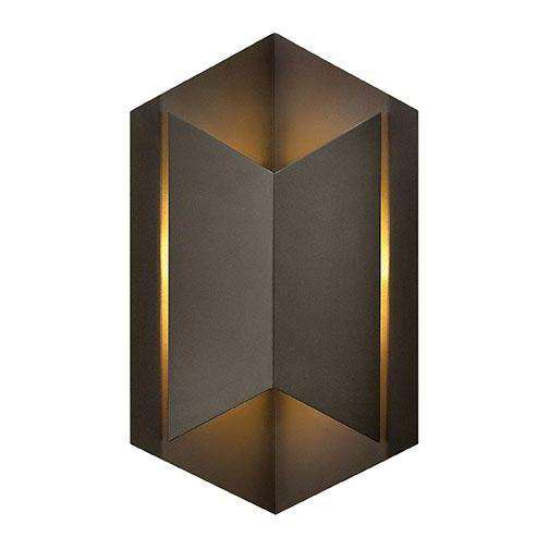 Outdoor Lex Wall Sconce-Hinkley Lighting-HINKLEY-2714BZ-Outdoor Lighting-1-France and Son