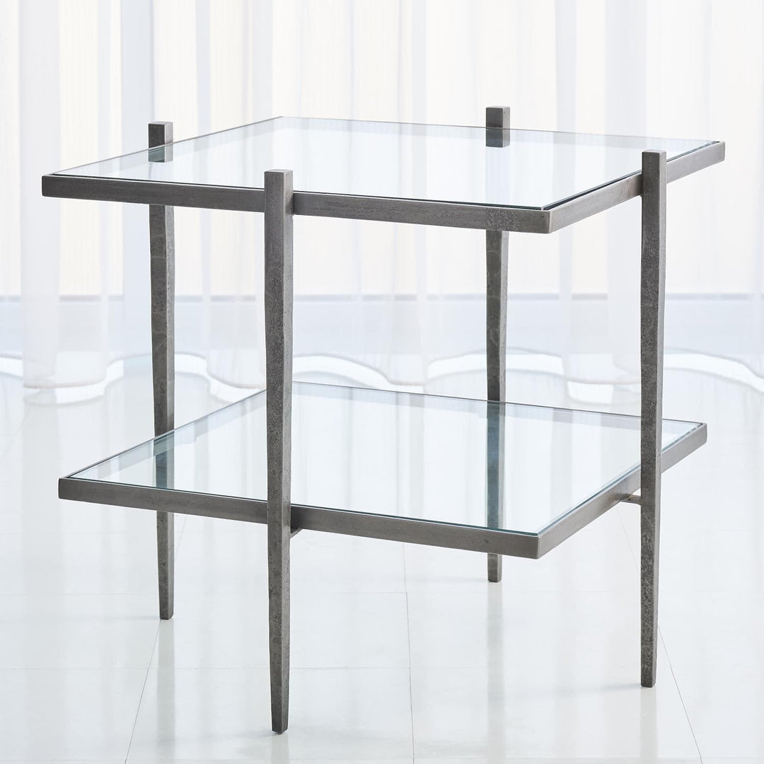 Laforge End Table-Global Views-GVSA-7.91031-Side TablesNatural Iron-1-France and Son