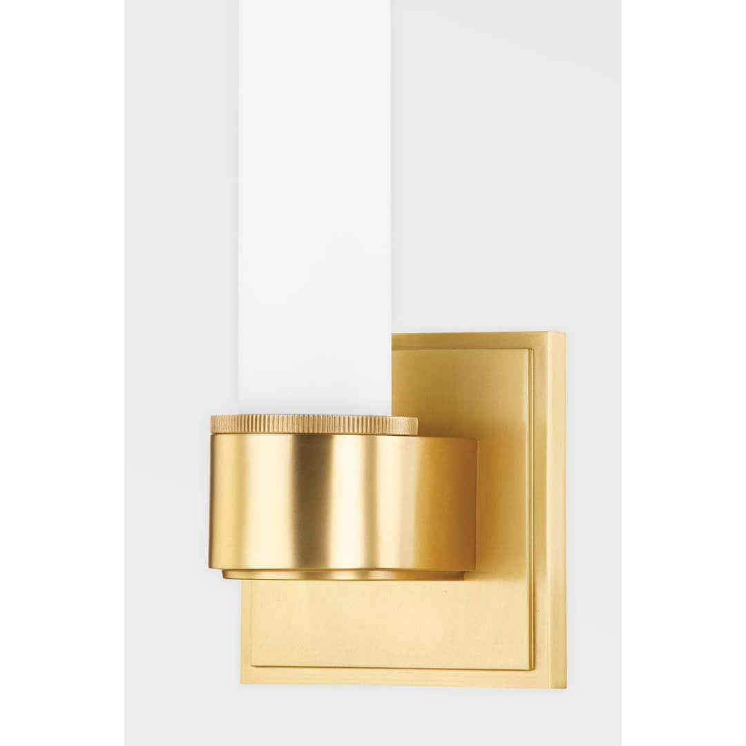 Mill Valley 1 Light Wall Sconce-Hudson Valley-HVL-1261-AGB-Outdoor Wall Sconces-3-France and Son