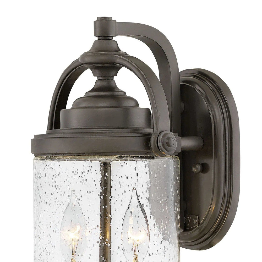 Outdoor Willoughby - Medium Wall Mount Lantern-Hinkley Lighting-HINKLEY-2754OZ-Outdoor Wall Sconces-2-France and Son