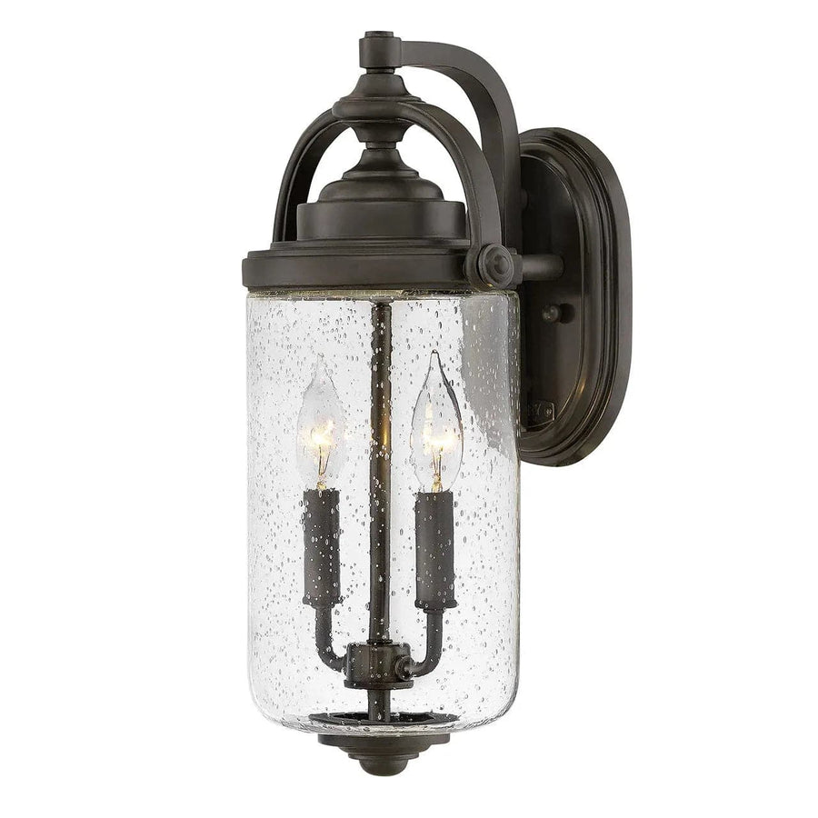 Outdoor Willoughby - Medium Wall Mount Lantern-Hinkley Lighting-HINKLEY-2754OZ-Outdoor Wall Sconces-1-France and Son