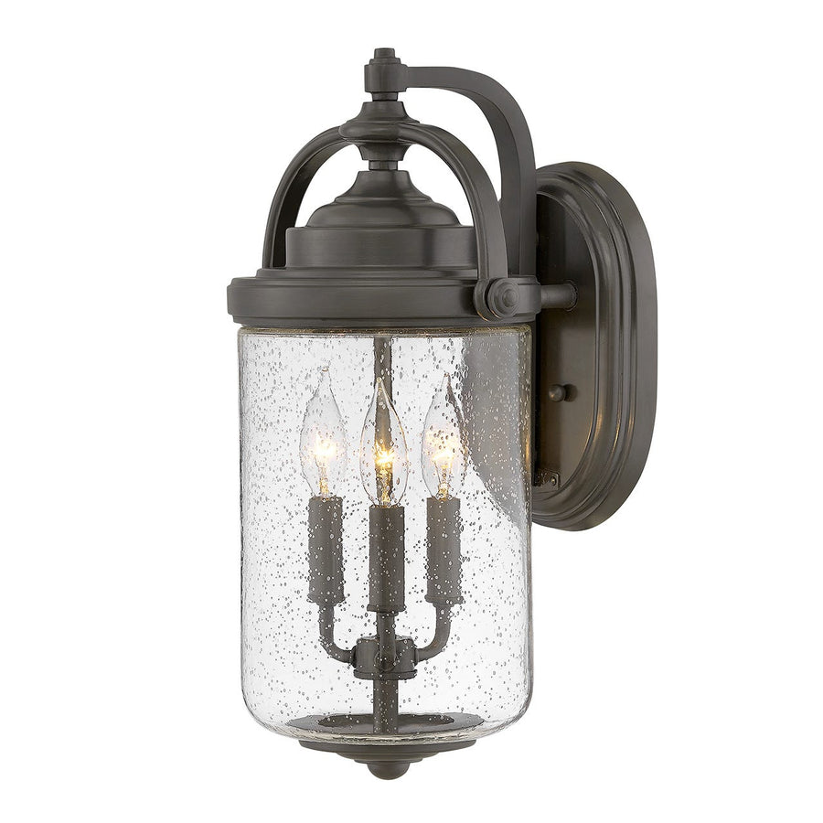 Outdoor Willoughby - Large Wall Mount Lantern-Hinkley Lighting-HINKLEY-2755OZ-Outdoor Wall Sconces-1-France and Son