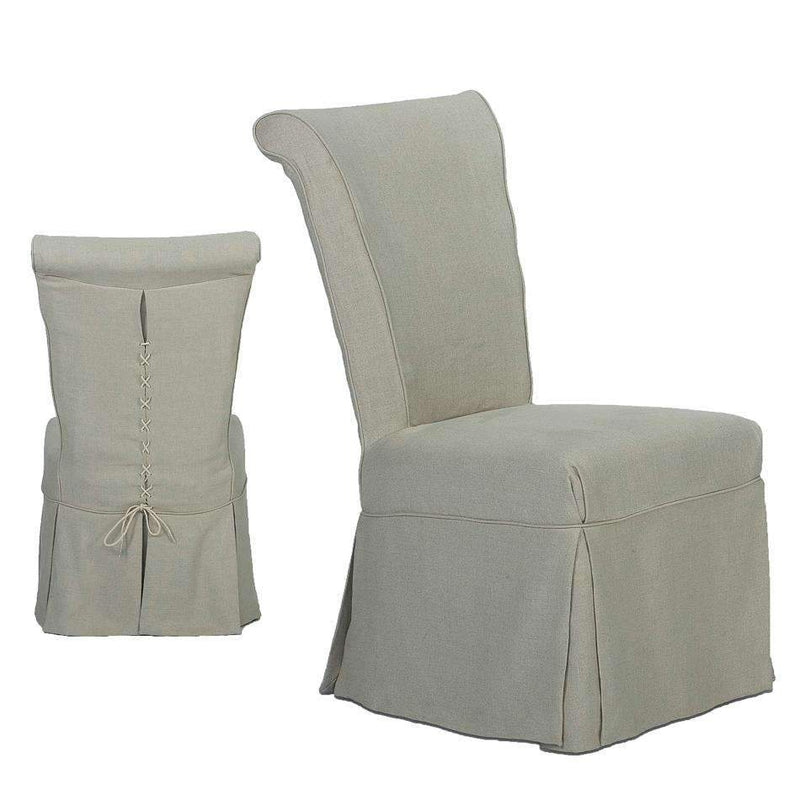 Corseted Side Chair-SARREID-SARREID-27718-Dining Chairs-4-France and Son