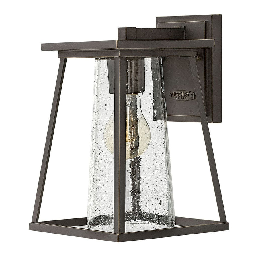 Outdoor Burke - Small Wall Mount Lantern-Hinkley Lighting-HINKLEY-2790OZ-CL-1-France and Son