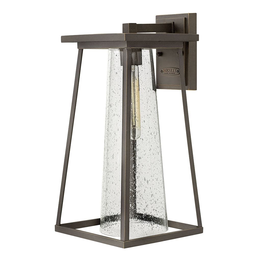 Outdoor Burke - Large Wall Mount Lantern-Hinkley Lighting-HINKLEY-2795OZ-CL-Outdoor Wall Sconces-1-France and Son
