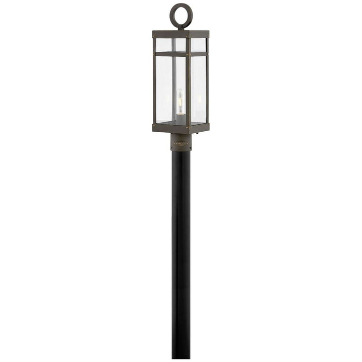 Outdoor Porter - Medium Post Top or Pier Mount Lantern non LED-Hinkley Lighting-HINKLEY-2801OZ-Outdoor Post LanternsOil Rubbed Bronze-2-France and Son