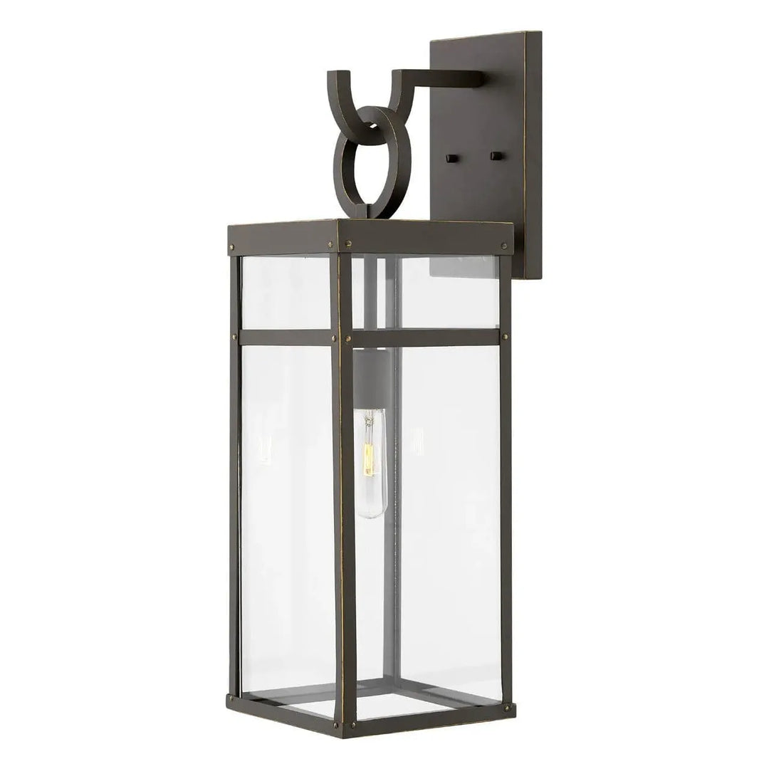 Outdoor Porter - Large Wall Mount Lantern-Hinkley Lighting-HINKLEY-2805OZ-LL-Outdoor Wall SconcesOil Rubbed Bronze-LED-3-France and Son