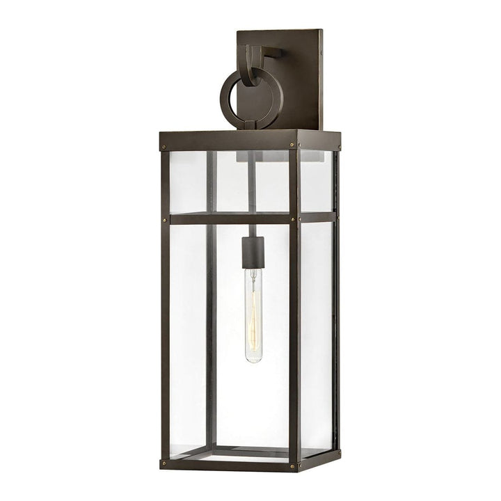 Outdoor Porter Extra Large Wall Mount Lantern-Hinkley Lighting-HINKLEY-2807OZ-LL-Flush MountsBurnished Bronze accents-Normal-4-France and Son