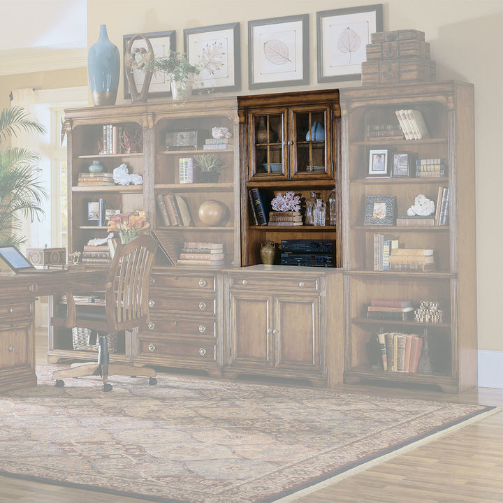 Brookhaven Modular Wall System-Hooker-HOOKER-281-10-419-Bookcases & Cabinets32'' Door Hutch-8-France and Son