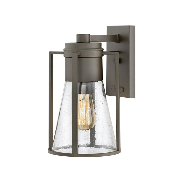 Outdoor Refinery Wall Sconce-Hinkley Lighting-HINKLEY-2824BK-Outdoor LightingBlack-Small-3-France and Son