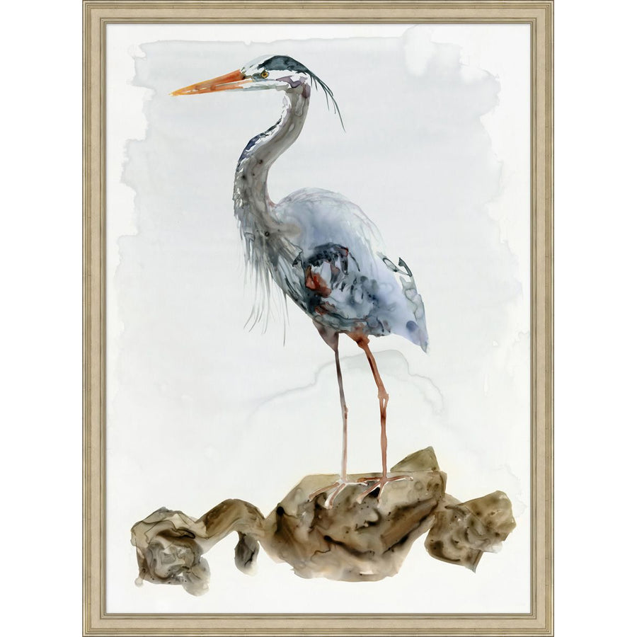 Oversized Heron Study-Wendover-WEND-28323-Wall Art2-1-France and Son