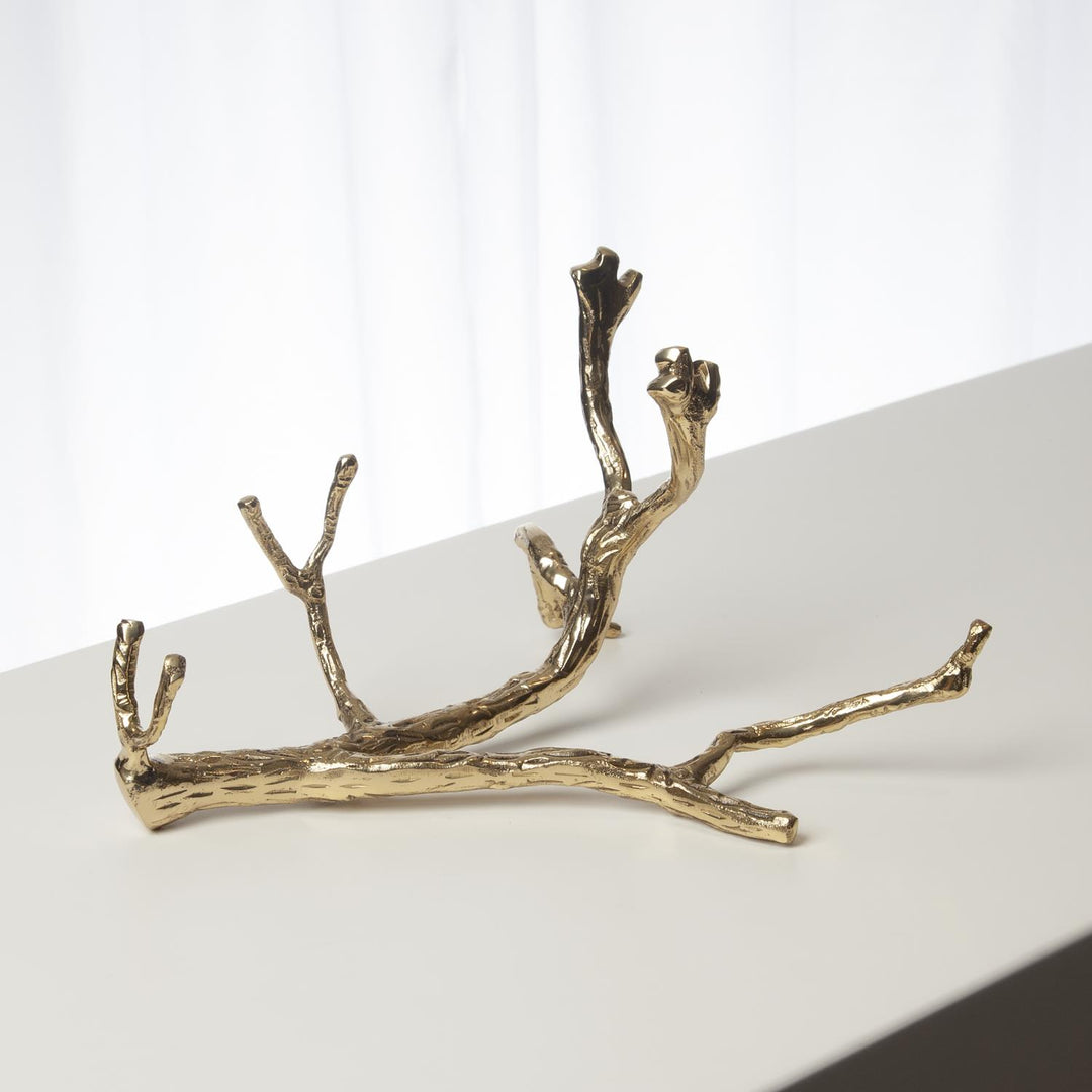Twig Wine Bottle Holder-Global Views-GVSA-9.93019-DecorBrass-5-France and Son