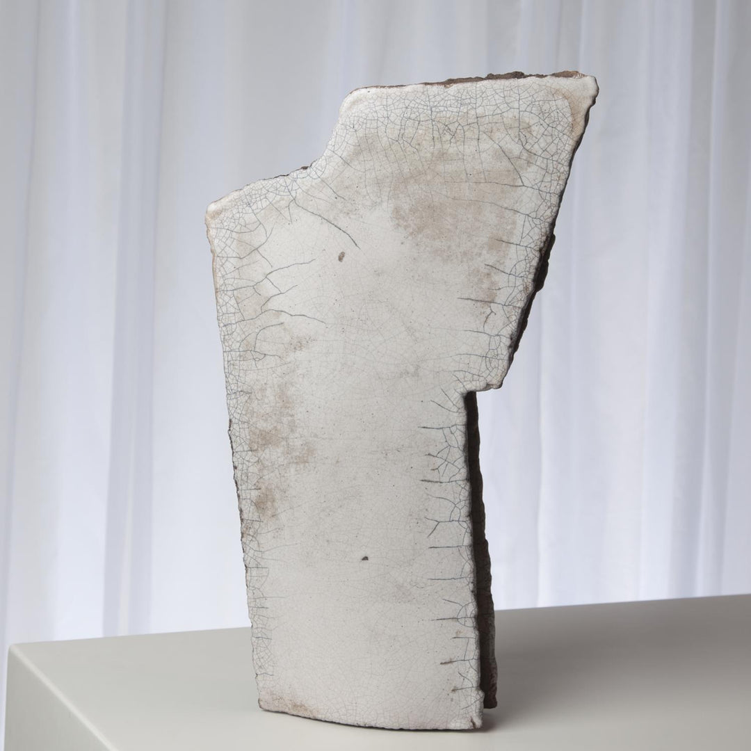 Wing Sculpture - Raku-Global Views-GVSA-7.10318-Decorative ObjectsRight-1-France and Son