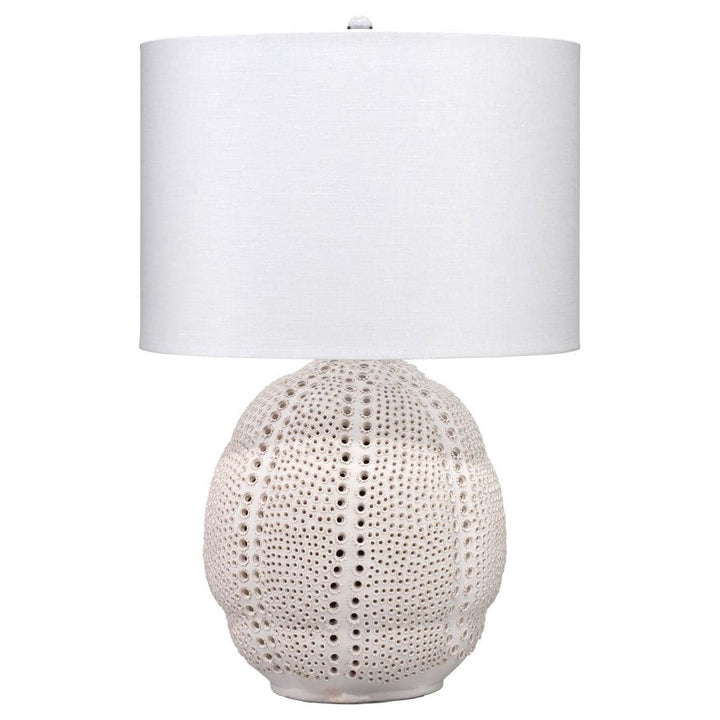 Lunar Table Lamp-Jamie Young-JAMIEYO-9LUNARTLWH-Table LampsMatte White Porcelain-2-France and Son