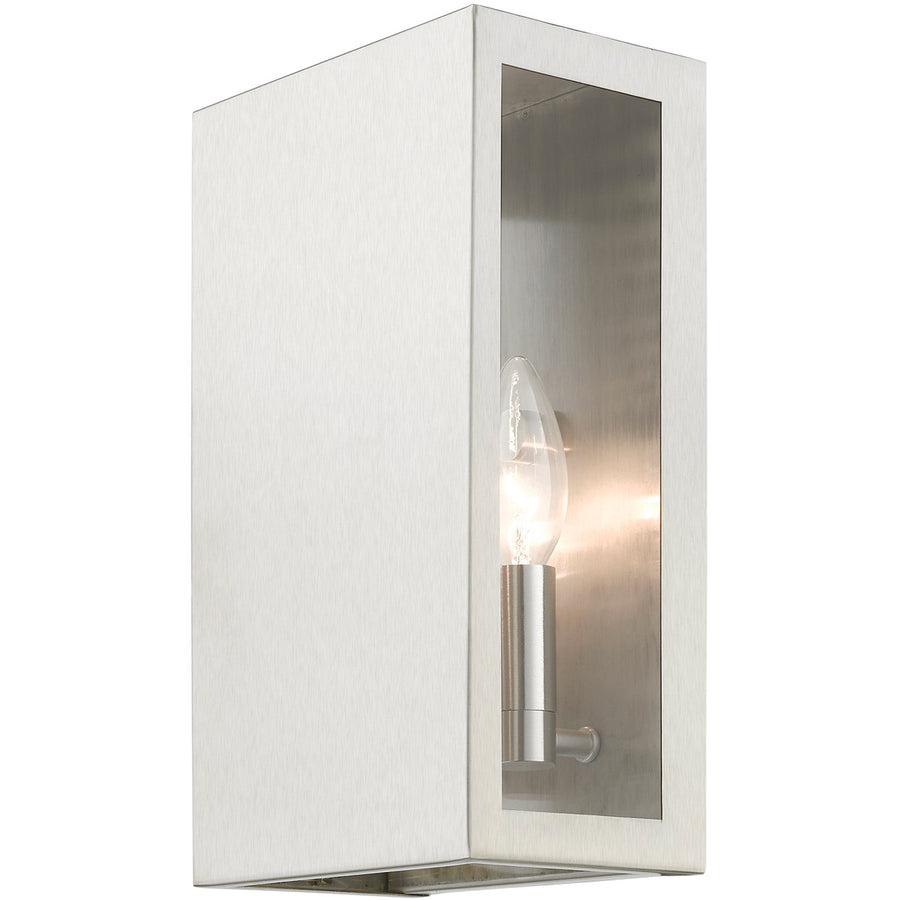 Winfield 2 Light 11 inch Outdoor Sconce-Livex Lighting-LIVEX-29122-91-Wall LightingBrushed Nickel-1-France and Son