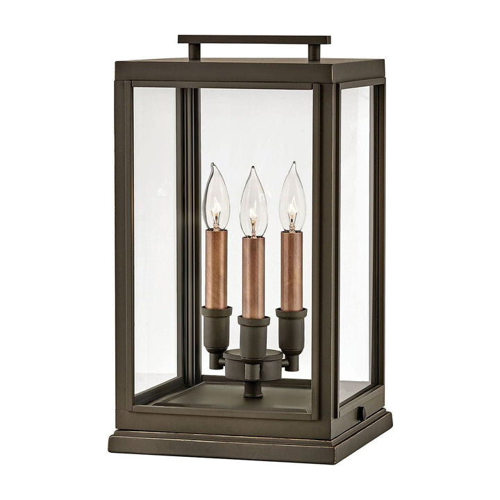 Outdoor Sutcliffe - Large Pier Mount Lantern-Hinkley Lighting-HINKLEY-2917OZ-LV-Outdoor Post LanternsOil Rubbed Bronze-12v-2-France and Son