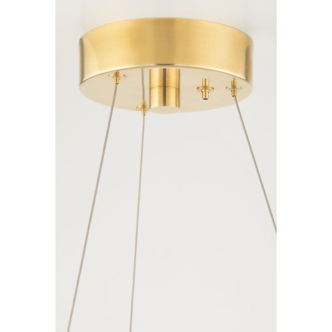 Orbit 12 Light Chandelier-Hudson Valley-HVL-2756-AGB-ChandeliersAged Brass-7-France and Son