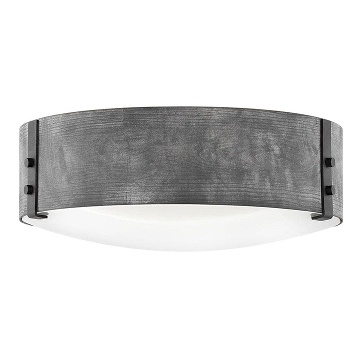 Outdoor Sawyer - Medium Flush Mount-Hinkley Lighting-HINKLEY-29203DZ-LL-Flush MountsAged Zinc-LED-1-France and Son