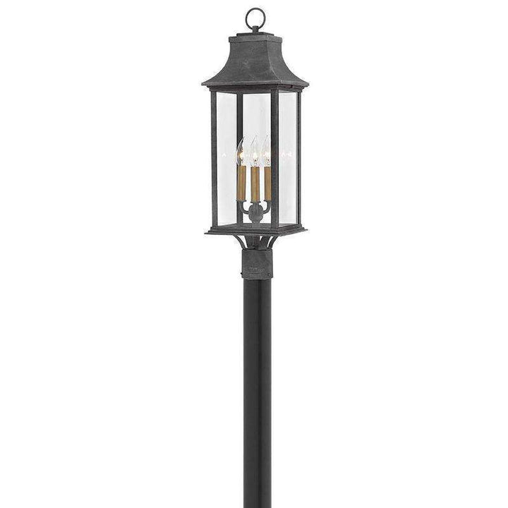Outdoor Adair Post Lantern-Hinkley Lighting-HINKLEY-2931DZ-Outdoor Lighting-1-France and Son