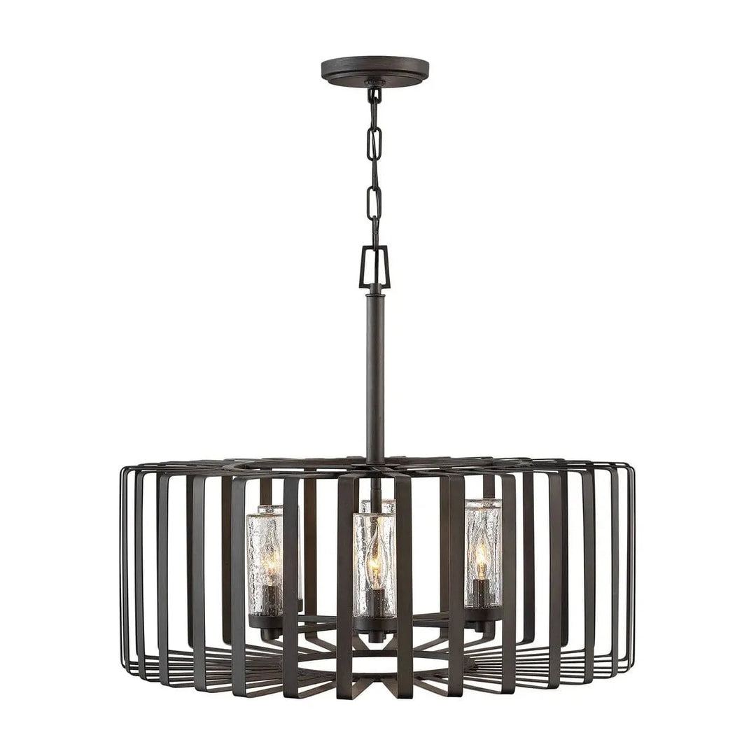 Reid Large Single Tier-Hinkley Lighting-HINKLEY-29505BGR-Chandeliers120v exclude Bulb-4-France and Son