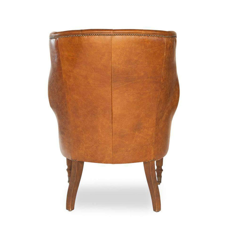 Welsh Leather Chair-SARREID-SARREID-29521-Lounge Chairs-4-France and Son
