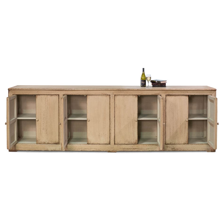 Eight Is Enough Sideboard-SARREID-SARREID-40427-5-Sideboards & CredenzasBlue-4-France and Son