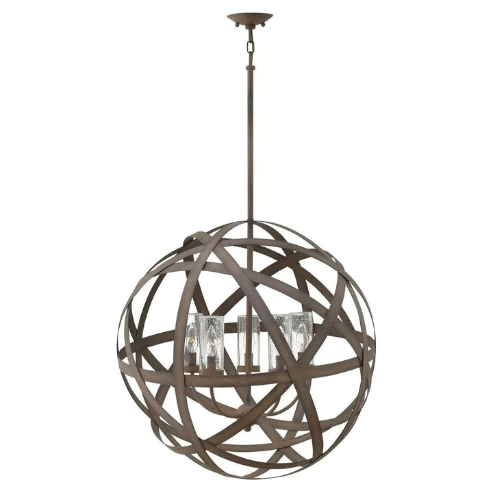 Outdoor Carson - Large Orb-Hinkley Lighting-HINKLEY-29705VI-LL-ChandeliersBrown-LED-2-France and Son