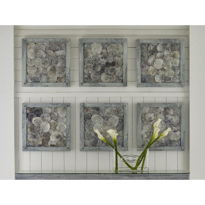 Shell Wall Tile-Phillips Collection-PHIL-PH83147-Wall Art-3-France and Son